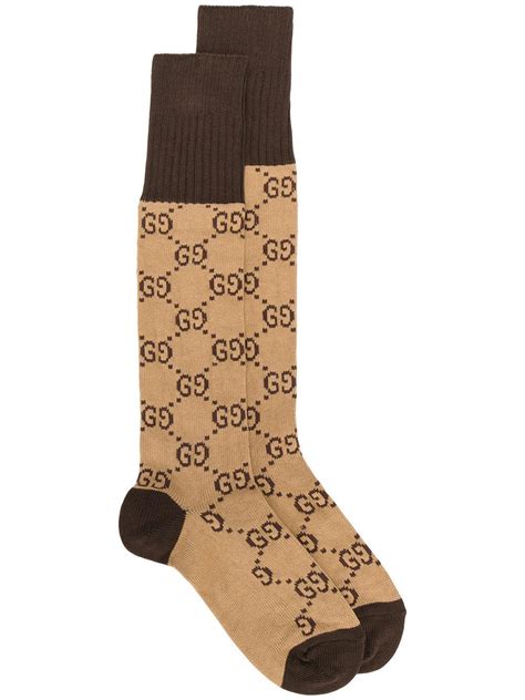 Gucci gg print socks